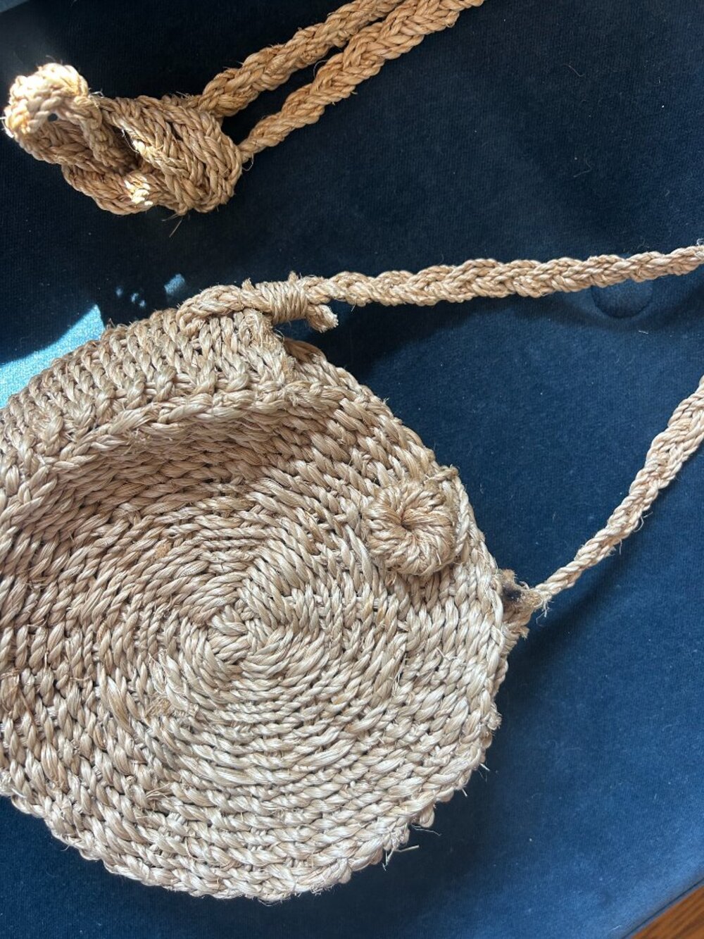 Woven Rope Cross Body Bag - Picture 2 of 2